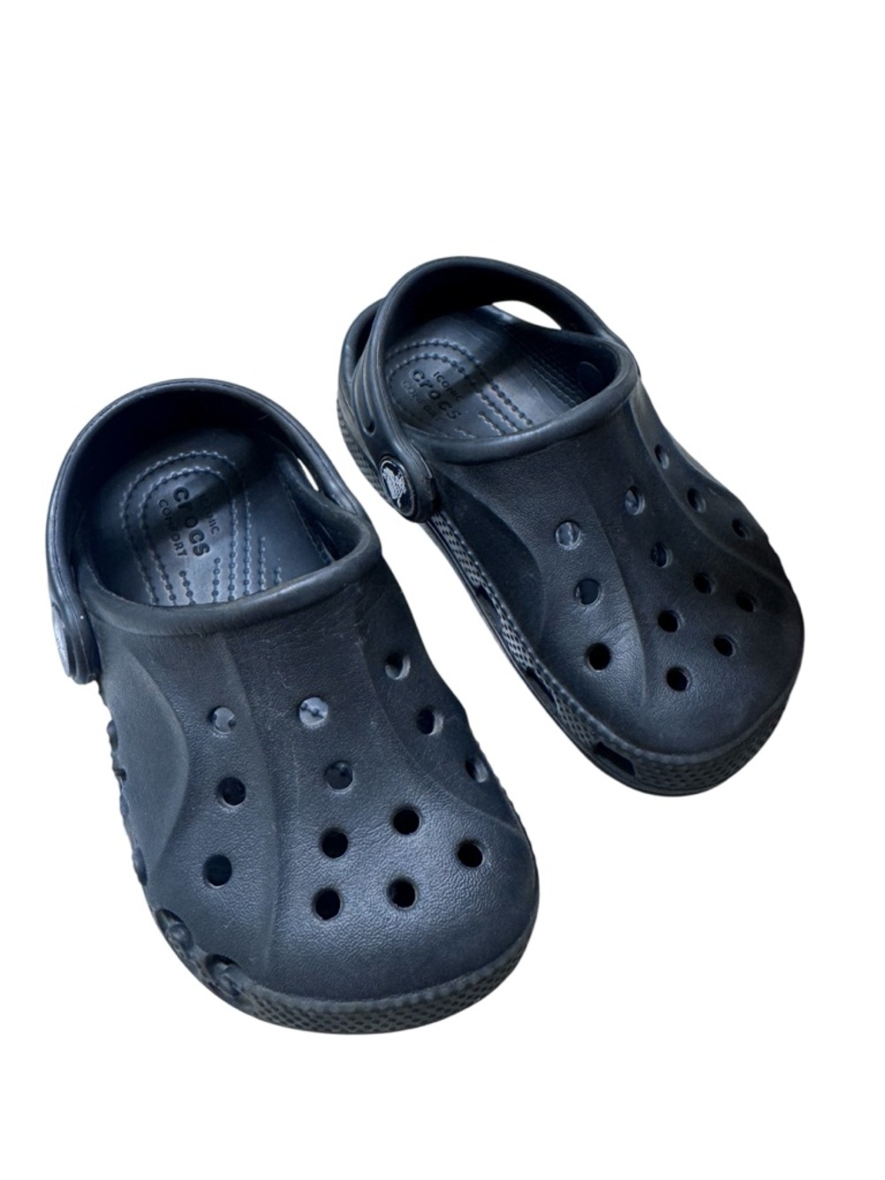 CROCS Kids Black Classic Clog Sandals